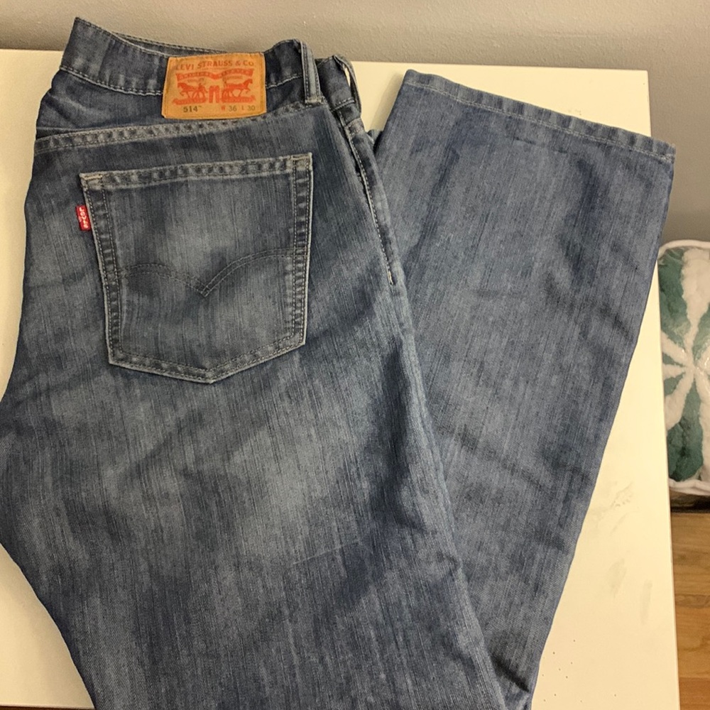 Levis men 514 straight leg 36w 30L